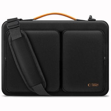 Tech-protect Defender Bag torba za laptop 13-14'', crno / zarančasta