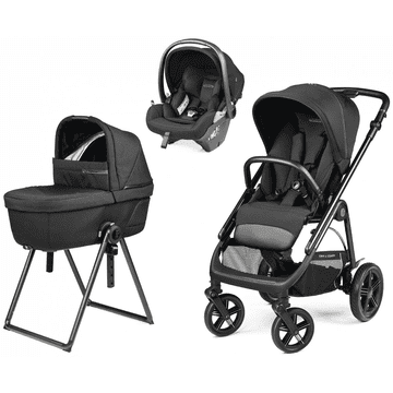 Peg Perego Veloce TC Belvedere Lounge 3u1 kolica, True Black
