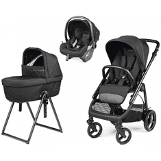 Peg Perego Veloce Belvedere Lounge 3u1 kolica za bebe, True Black