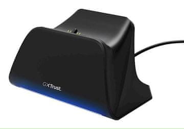 Trust GXT 255 PS5 stalak za punjenje, crni (25552)