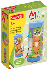 Quercetti Mix &amp; Match rotirajuća slagalica, životinje