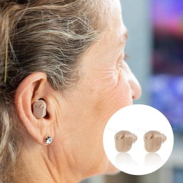 InnovaGoods Pojačalo Zvuka za Uši s Dodacima Hearzy 2 kom.