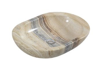 S6 Steklarstvo Šest UMIVAONIK bež S6BR2, 60 × 41,5 × 11,5 cm