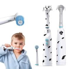LIVEFY NiceSmile dječja električna četkica za zube, bijela