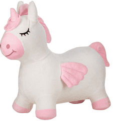 Free2Play skačuća životinja s plišanom navlakom, jednorog (86281)