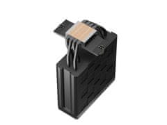 DEEPCOOL DeepCool AG400 CPU hladnjak, ARGB V2, 120 mm, crni (R-AG400-BKAMMN-GJD)