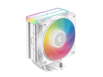 DEEPCOOL DeepCool AG400 hladnjak za procesor, ARGB V2, 120 mm, bijeli (R-AG400-WHAMMN-GJD)