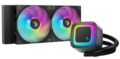 DEEPCOOL AIO tekući hladnjak LE240 V2 komplet tekućeg hlađenja, 240 mm, ARGB, crni (R-LE240-BKAMMC-G-2)