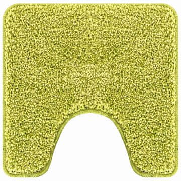 Vidaxl Prostirka protiv klizanja s izrezom za WC Zelena 50 x 50 cm PP