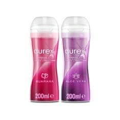 Durex 2u1 Stimulacijski Paket - Guarana + Aloe Vera Lubrikanti na Vodenoj Osnovi (2x200ml)