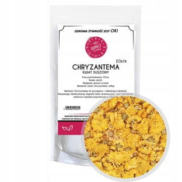Winoszarnia Jestivo cvijeće Žuti krizantemski cvijet - 50 g