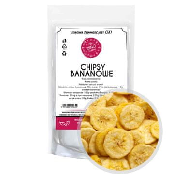 Winoszarnia Sušene banane s čipsom - 1 kg
