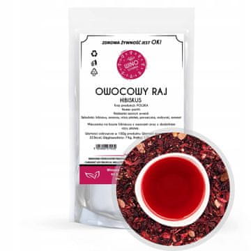 Winoszarnia Čaj od hibiskusa Fruit Paradise - 50 g mješavine okusa cvijeta hibiskusa