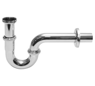 Kromirani sifon za umivaonik 5/4", odvod 32 mm