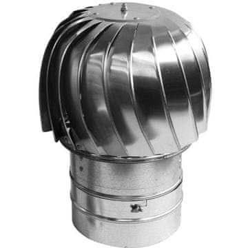 SPIROFLEX Vrtiljak za odvod zraka od nehrđajućeg čelika za dimnjak promjera 130 mm