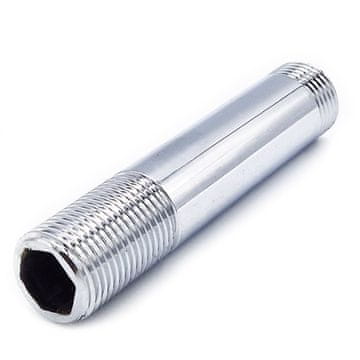 Tycner Kromirani mesingani nastavak 1/2" 100 mm s navojem s obje strane