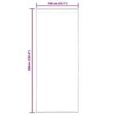 Vidaxl Zavjese za zamračivanje 2 pcs Žuta 140 x 260 cm Baršun