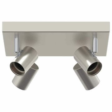 Vidaxl Stropni reflektor Nikla 26,5 x 26 x 11,5 cm Metal