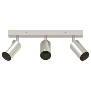 Vidaxl Stropni reflektor s reflektorima Nikla 38 x 6 x 16 cm Metal