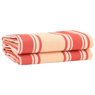 Vidaxl Zamjena za awning Žuta i narančasta 1000 x 160 cm