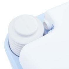 Vidaxl Kamperski WC Svijetloplava i bijela 41,5 x 36,5 x 42 cm