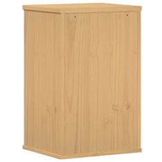 Vidaxl Kupaonski ormar Olden Smeđa 35 x 30 x 55 cm Čvrsto borovo drvo
