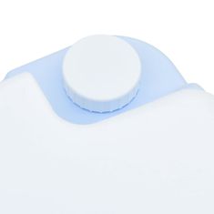 Vidaxl Kamperski WC Svijetloplava i bijela 41,5 x 36,5 x 30 cm