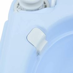 Vidaxl Kamperski WC Svijetloplava i bijela 41,5 x 36,5 x 30 cm