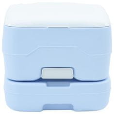 Vidaxl Kamperski WC Svijetloplava i bijela 41,5 x 36,5 x 30 cm