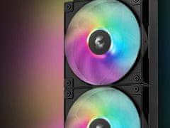 DEEPCOOL AIO tekući hladnjak DeepCool LE360 V2 komplet tekućeg hlađenja, 360 mm, ARGB, crni (R-LE360-BKAMMC-G-2)