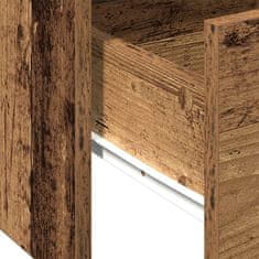 Vidaxl Kava Stol Staro drvo 102 x 55 x 43,5 cm Konstruirano drvo