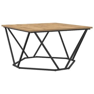 Vidaxl Kava Stol Umjetnički hrast 80 x 80 x 45 cm
