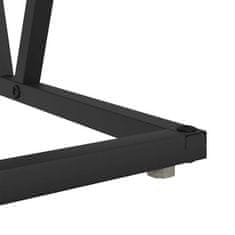 Vidaxl Kava Stol Staro drvo 100 x 50 x 40 cm Projektirano drvo i metal