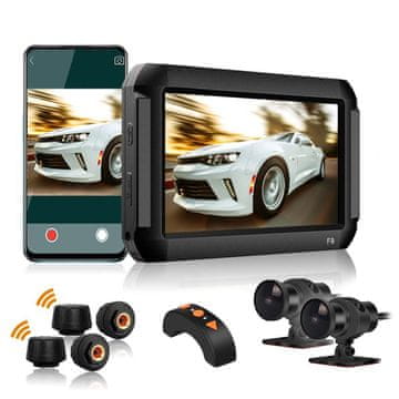 Secutek Dvostruki kamerni sustav za auto F9-TPMS-SIC