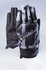Cappa Racing Rukavice za motor CLERMONT tekstilne kratke crno/sive M