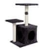 Aga Grebalica za mačke DS347- CRNA