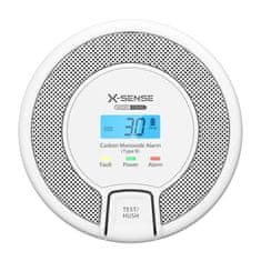 X-Sense CO03D detektor ugljičnog monoksida, bijeli