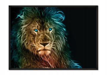 POSTER U OKVIRU 43x33 cm Lav P663