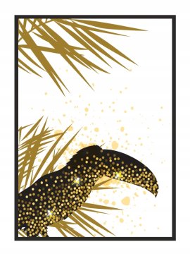 POSTER U OKVIRU 53x73 cm Tukan P699