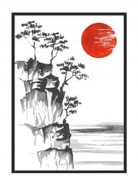 POSTER U OKVIRU 53x73 cm Japan P721