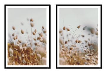 POSTERI U OKVIRU 53x73cm Diptih Set od 2 slike Trave Boho P2160
