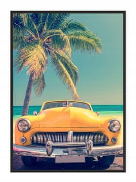 POSTER U OKVIRU 53x73 cm Auto P696