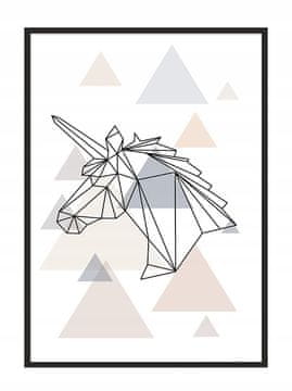 POSTER ZA SLIKE U OKVIRU A4 cm Jednorog PD288