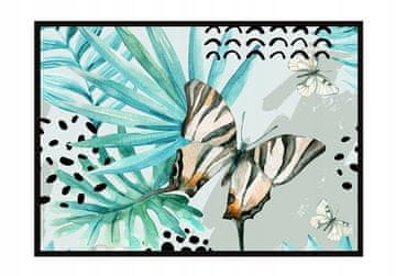 POSTER U OKVIRU 53x73 cm Leptir P1005