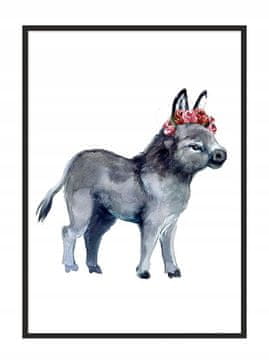 POSTER ZA SLIKE U OKVIRU A4 cm Magarac PD287