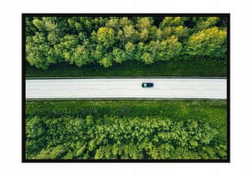 POSTER U OKVIRU 73x53 cm Cesta P1117