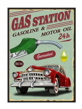 POSTER U OKVIRU 53x73 cm Automobil u garaži P1849