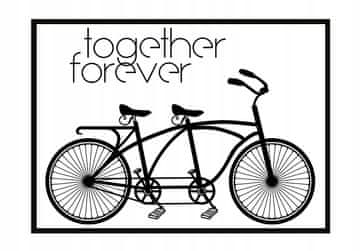 POSTER U OKVIRU 53x73 cm Tandem P992