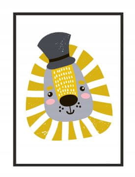 POSTER ZA SLIKE U OKVIRU A4 cm Lion PD258