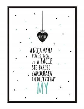 POSTER ZA SLIKE U OKVIRU A4 cm Moj PD070